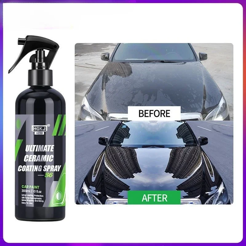 

HGKJ-AUTO-S6 Ultimate Ceramic Coating Spray，50ml/100ml