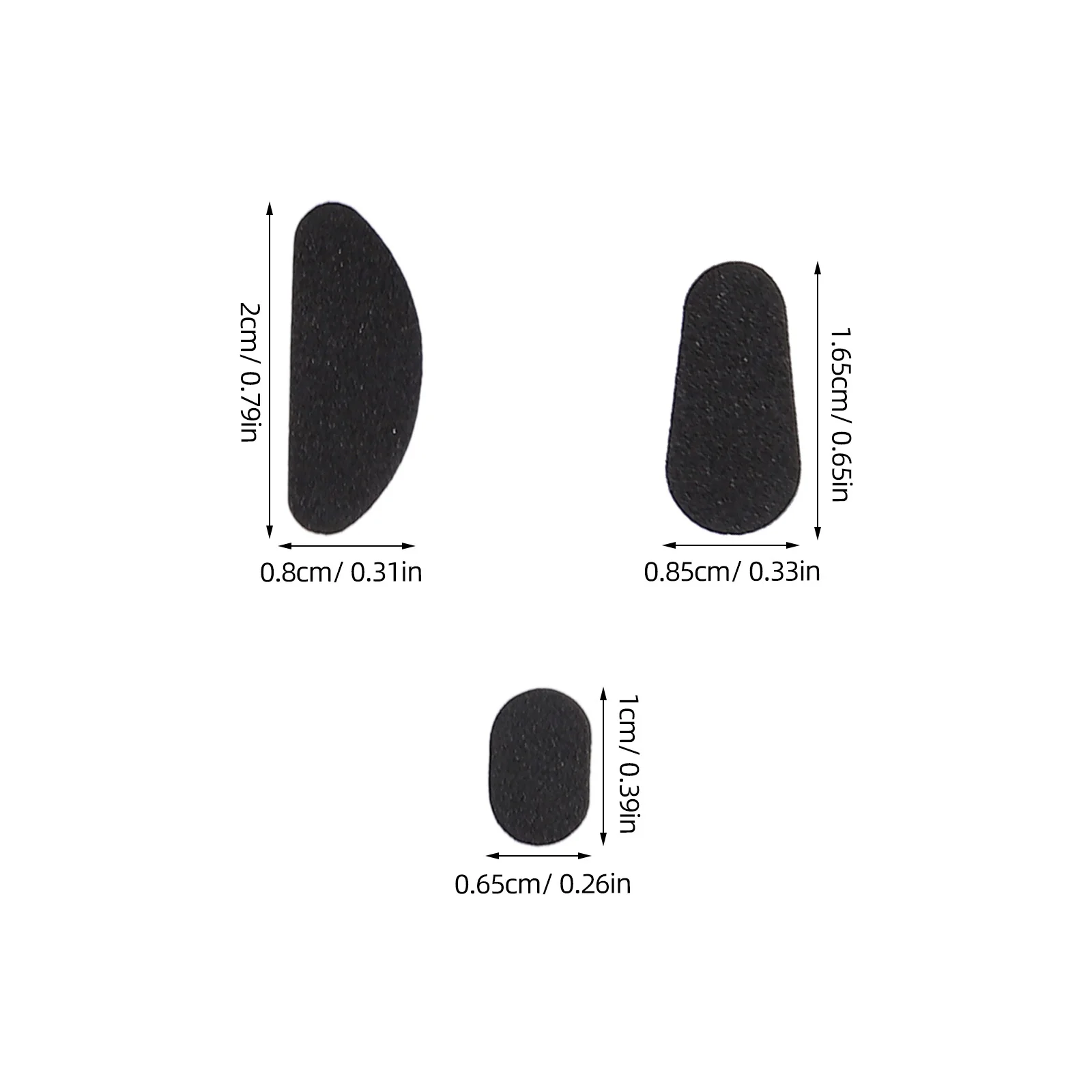 4 أزواج مخدات أنف للنظارة للنظارات عصا على وسائد مضادة للانزلاق رغوة لينة زجاج العين الأنف يدعم استبدال لنظارات مختلفة