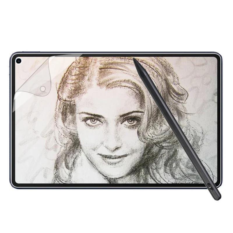 Paper Drawing Writing Film For Huawei Honor Pad 8 12 Matepad 10.4 11 Pro 10.8 11 12.6 T5 M5 Lite 10 Anti-glare Screen Protector