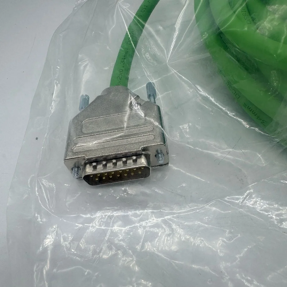 Signal Cable 6FX5005-2AH11-1BA0 Green 10 Meters with Socket