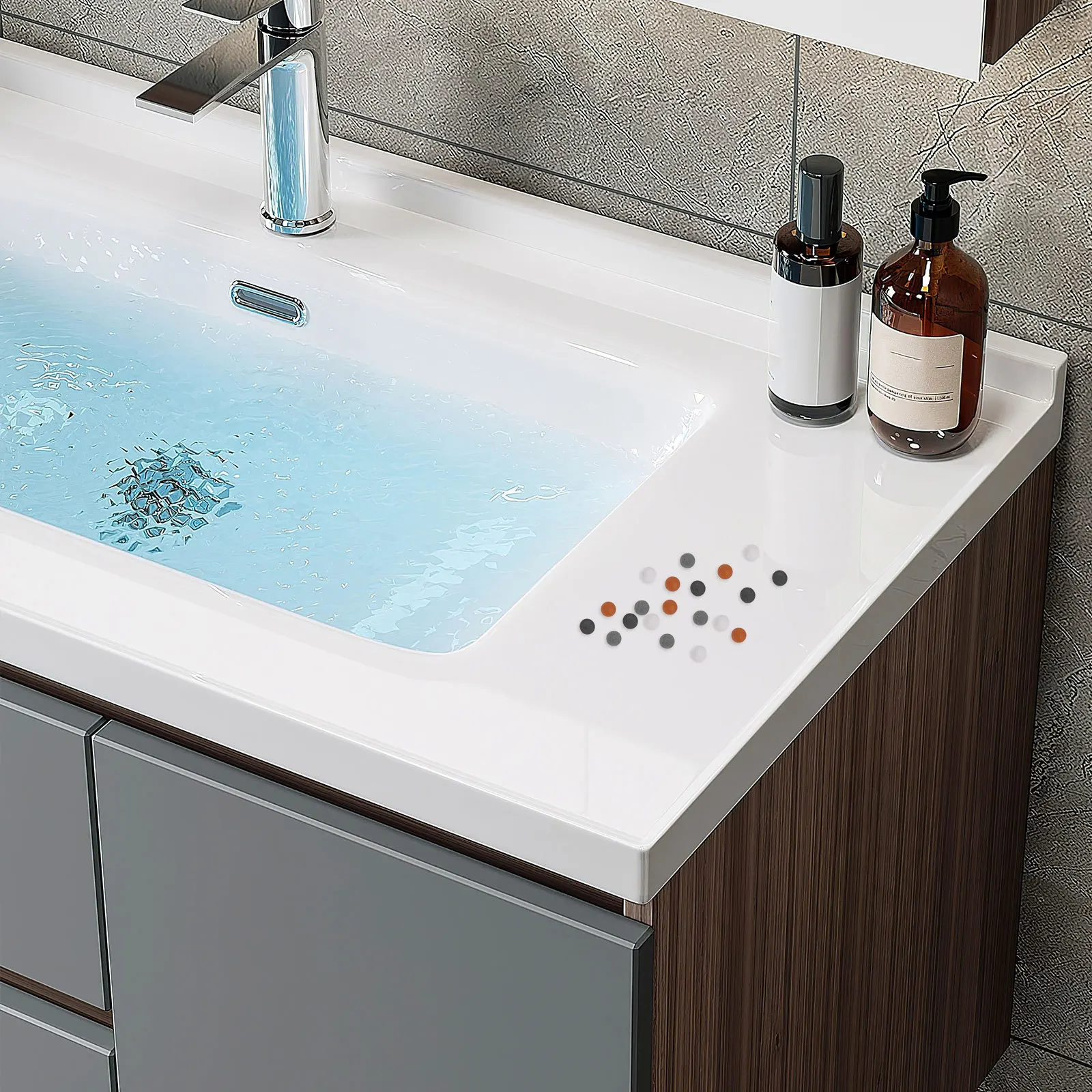 

4 Bags Shower Filter Beads Replacement Filtration Stones for Hard Water Purify Water Improve Skin Hair Care Filter Refill