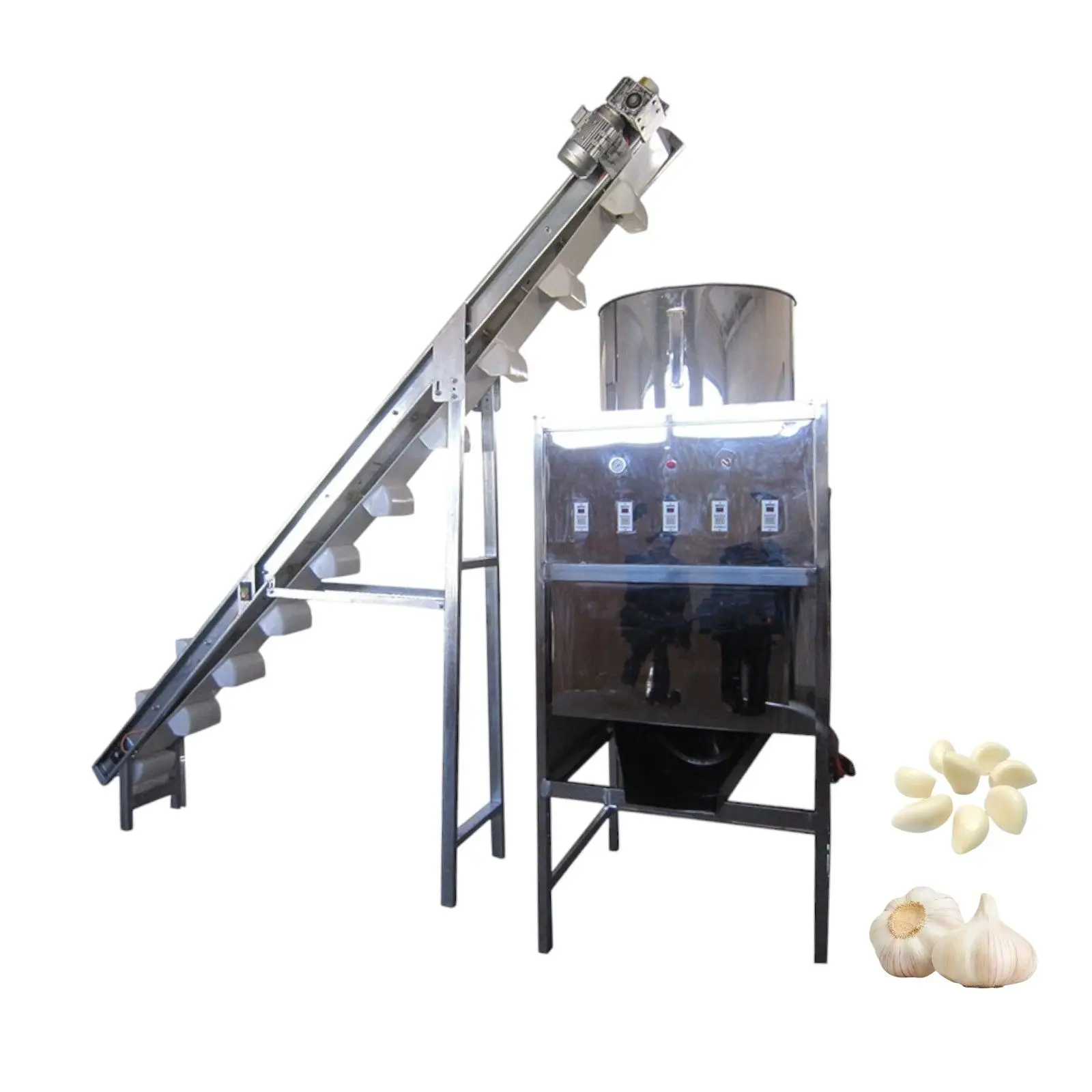 Semi-auto Garlic Peeling Machine Low Failure Rate for Stable Daily Garlic Clove Processing Task