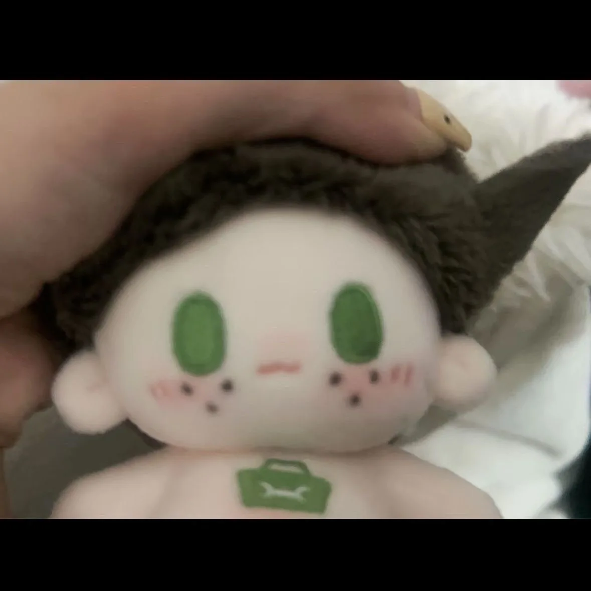 애니메이션 신분 브이 엠마 우드 속성, 멋진 코스프레, 부드러운 코튼 바디 원피스 업, 귀여운 마스코트 선물, 10cm