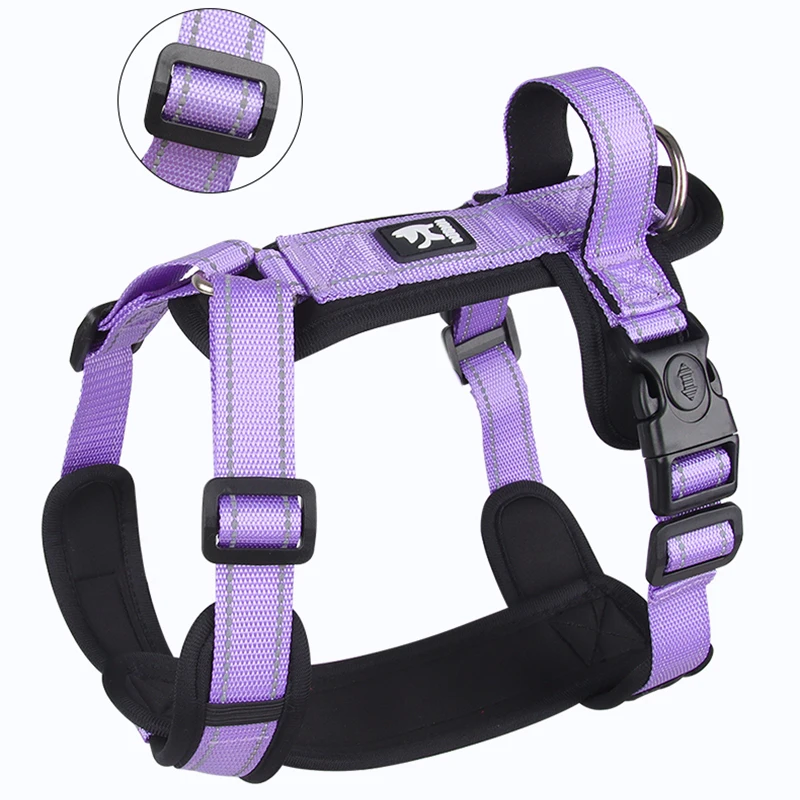 Lightweight Pet Harness with Handle Anti-Escape Dog Vest for Small Medium Dogs Puppy Chest Straps Chihuahua Pug Pet Supplies