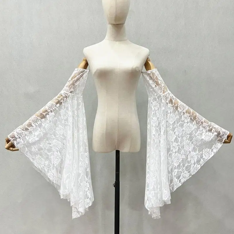 652f-classical-lace-flower-arm-sleeves-with-elegant-flared-design-for-formal-event