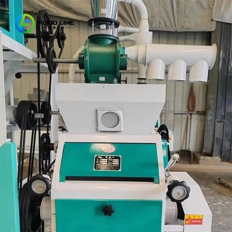 Custom Mini Small Scale Wheat Flour Milling Machine, Household Agricultural Grain Grinding Processing Complete Flour Mill