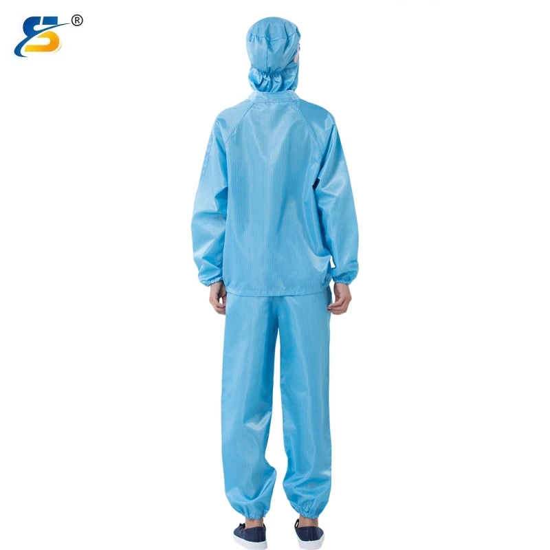 Anti Static Hooded Split Suit Work Clothes Factory Dust, Waterproof, Clean food, Dust-free Workshop Protective Suit Set ﻿