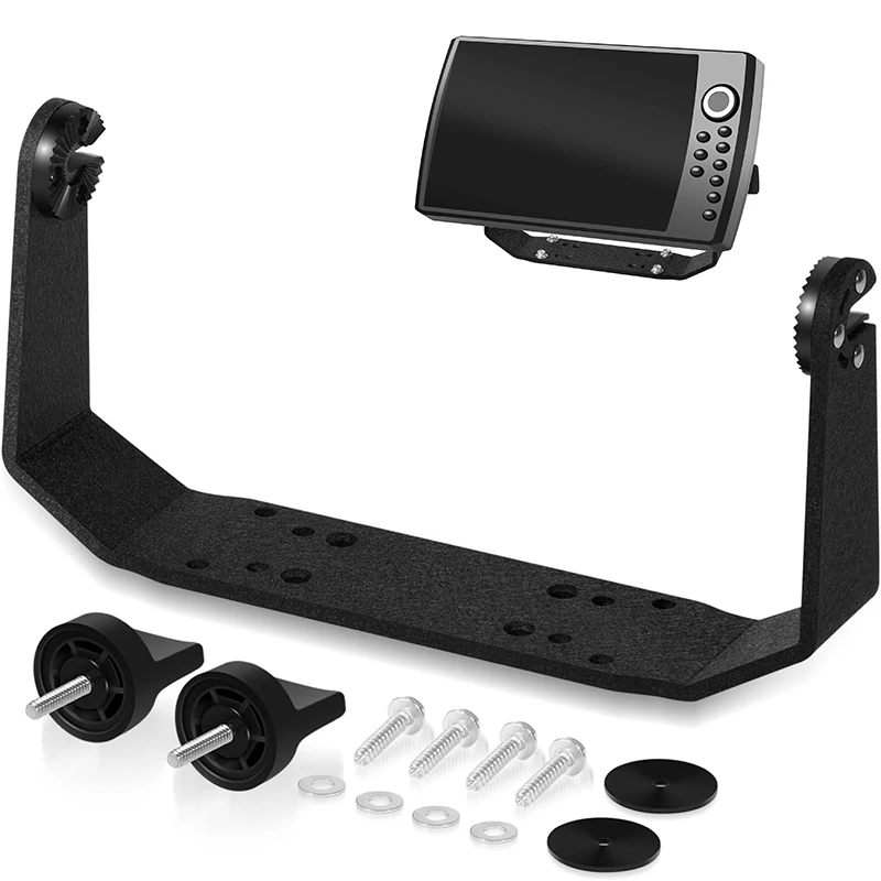 740149-1 Kit de montage à cardan compatible avec Humminbird Helix série 8/9/10 tous les modèles - Support de montage réglable pour sondeur