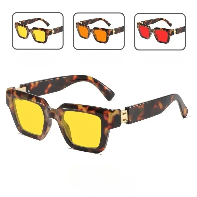 

Men Women New Night Vision Anti-Blue Light Glasses Red/Orange Lenses Neutral Classic Driving Special Night Vision Flat Glasses