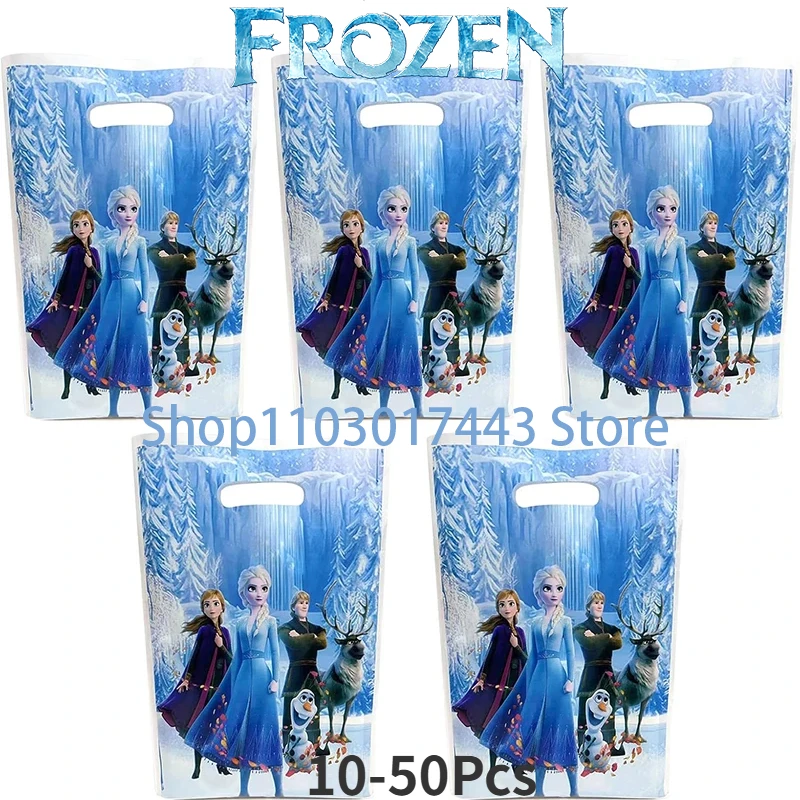 

Disney Frozen Themed Gift Bags Frozen Queen Party Favor Bags Gift Storage Bag Baby Shower Girls Birthday Party Decoration