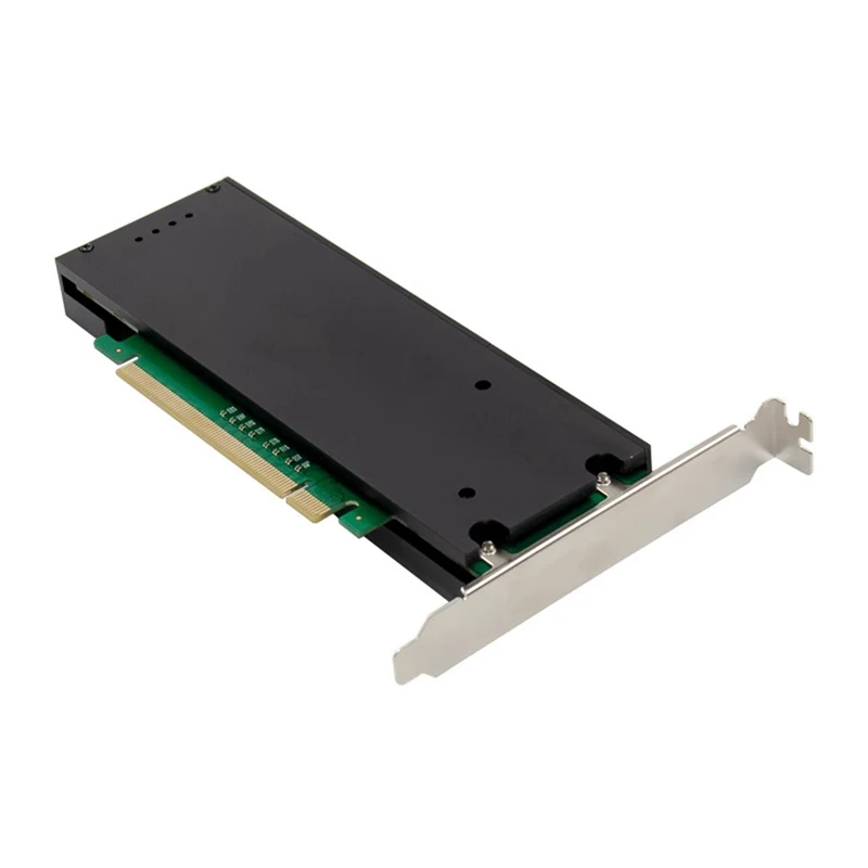 SSD expansion card 4 Ports ASM2824 PCI-E X16 Adapter Card 4-Channel NVME SSD Conversion Card Industrial Server Storage Expansion