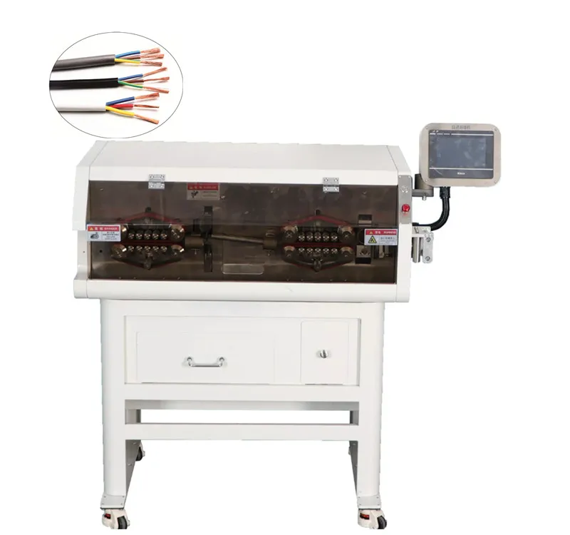 Max.120 Mm2 Automatic Large Strip Cut Wire Machine Large C  le Cutting and Stripping Machine SA-H120