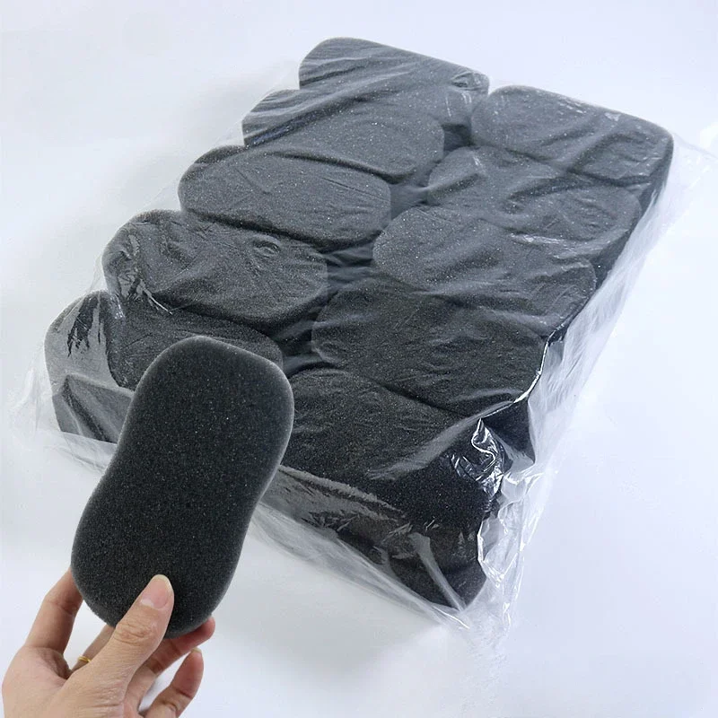 10Pcs Soft Sponge Pat Sponge Hair Tool Cut Hair Sponge Clean Shave Hair Brush Beard Shaving Accessories Shave Brush Shave Bowl