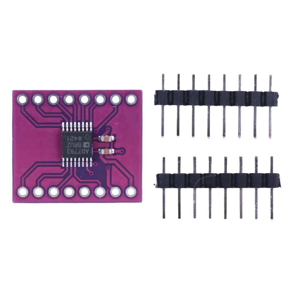 CJMCU-7793 AD7793BRU ADC Low Noise Amplifier Module 3-Channel Low Noise Amplifier Module 24-bit AD7793 2.7-5.25V