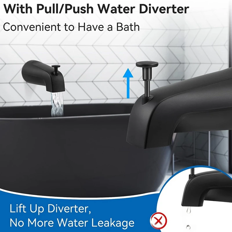 Badewannen auslauf für E531D-1F-62, Wannen auslauf mit Dusch umlenker 1/2-Zoll-ips Innen faden Badewanne Wasserhahn Auslauf