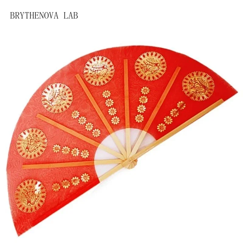 Double Sided Korean Dancing Fan Examination Competition Dance Fan Square Dancing Gauze Transparent Korean Style Women Hand