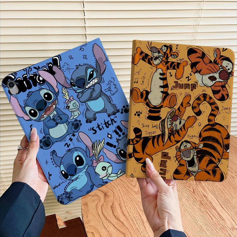 Graffiti Fun Stitch Case For iPad Air 11 Case 10th 11th A16 