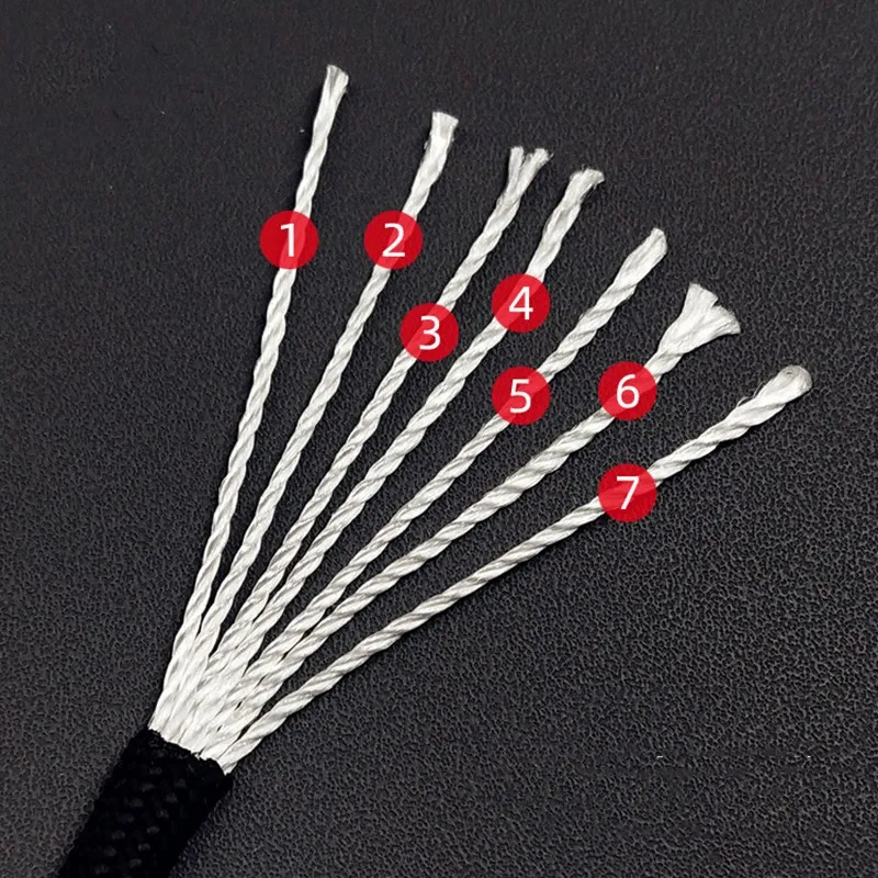5 متر/15 متر/30 متر 7-Core 550 Paracord 4 مللي متر المظلة الحبل في الهواء الطلق التخييم بقاء حبل عدة مظلة خيمة الحبل حزام الغسيل #2