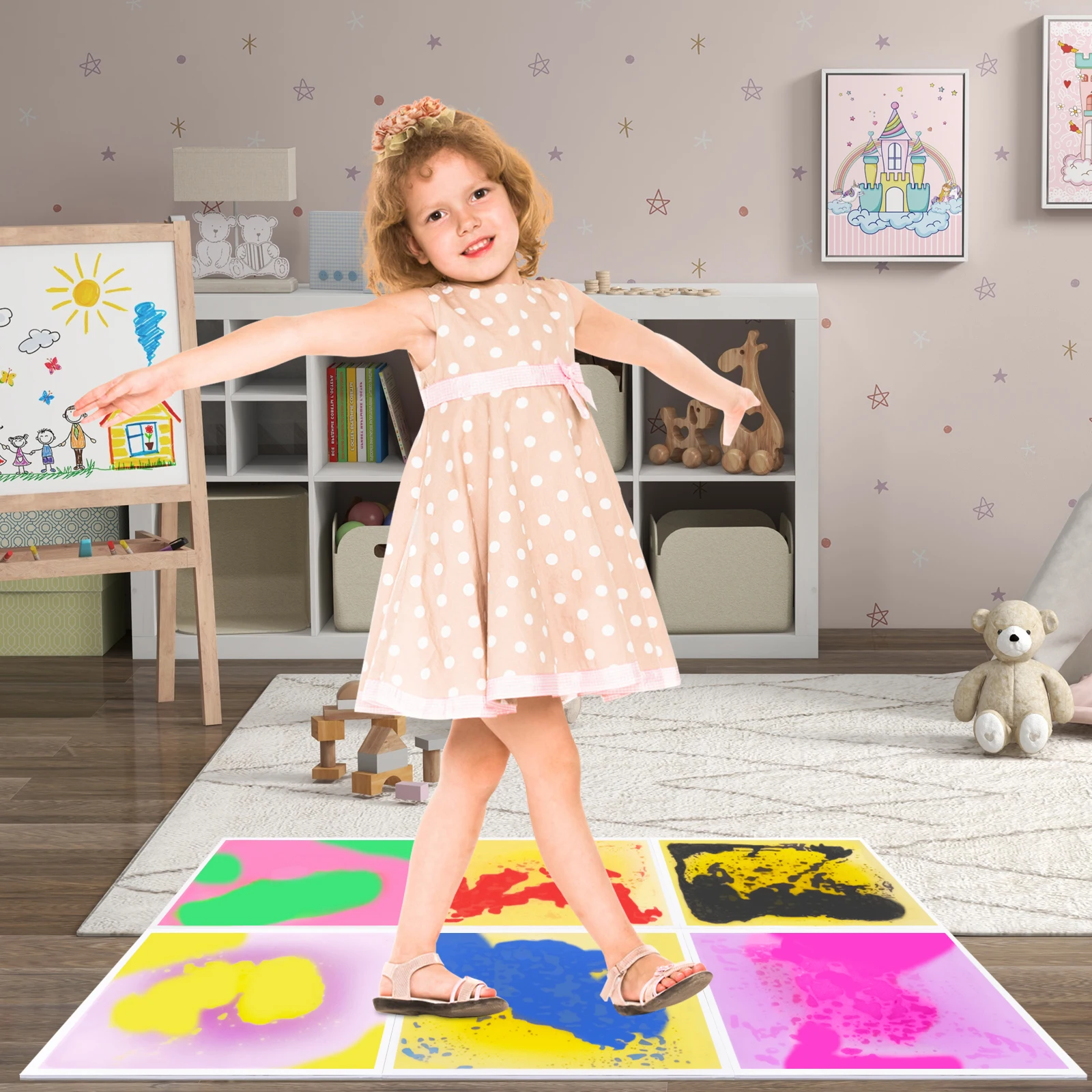 

Kids Sensory Walking Pads And Feet Tiles for Enhanced Joy And Sensory Development