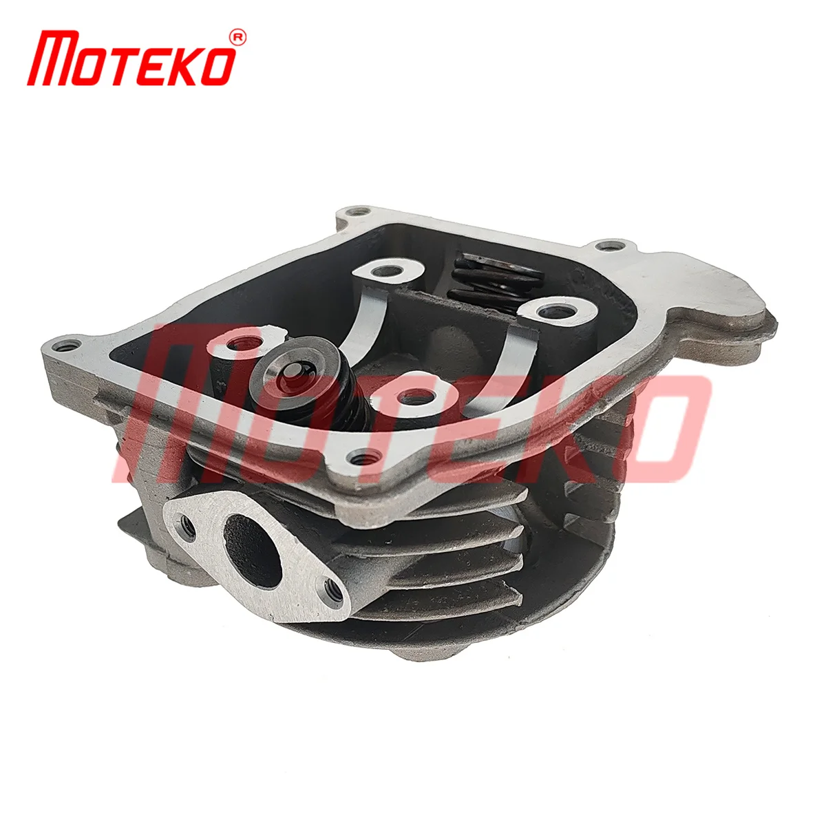 BX16030018 GY6 80CC 47MM BORE CYLINDER HEAD COMP. WITH 16*18.5*64MM VALVE FOR 139QMA 139QMB ENGINE 4T CHINESE SCOOTERS ATV QUAD