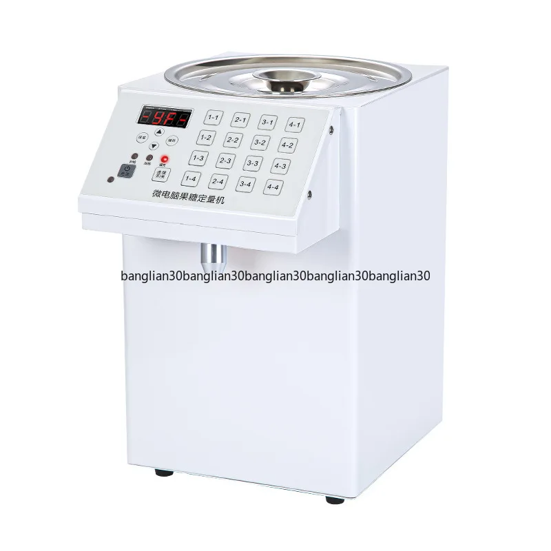 Commercial Milk Tea Shop Dedicated Equipment Bar Counter Small Fully Automatic Constant Temperature 16 Grid Precise Syrup