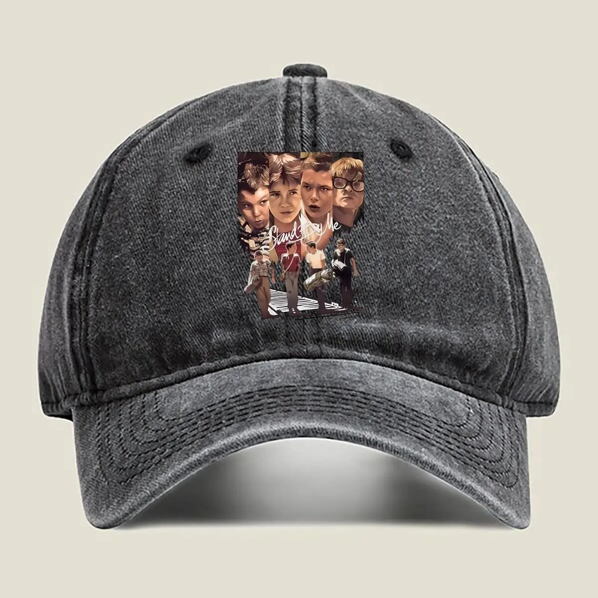 

“Stand by Me” - Movie Poster Art Washed Baseball Cap