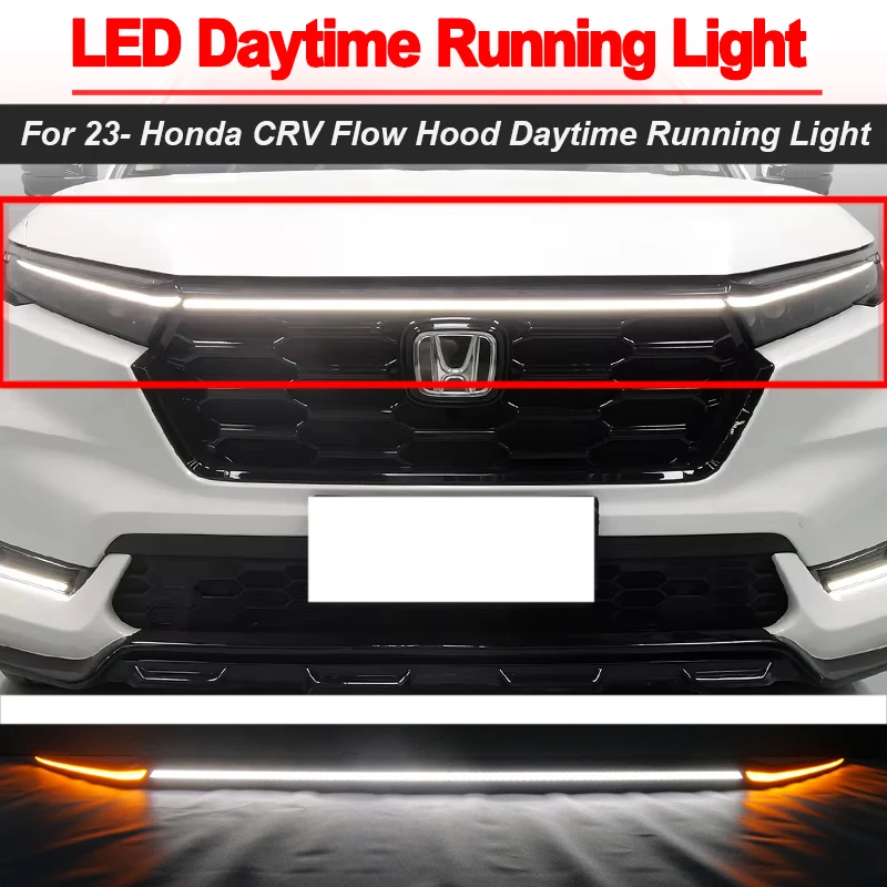 

Grille Daylight LED DRL Fpg Lamp Rear Rear Tail Light Headlight LED Rear Bumper Light For Honda CRV CR-V 2023 2024