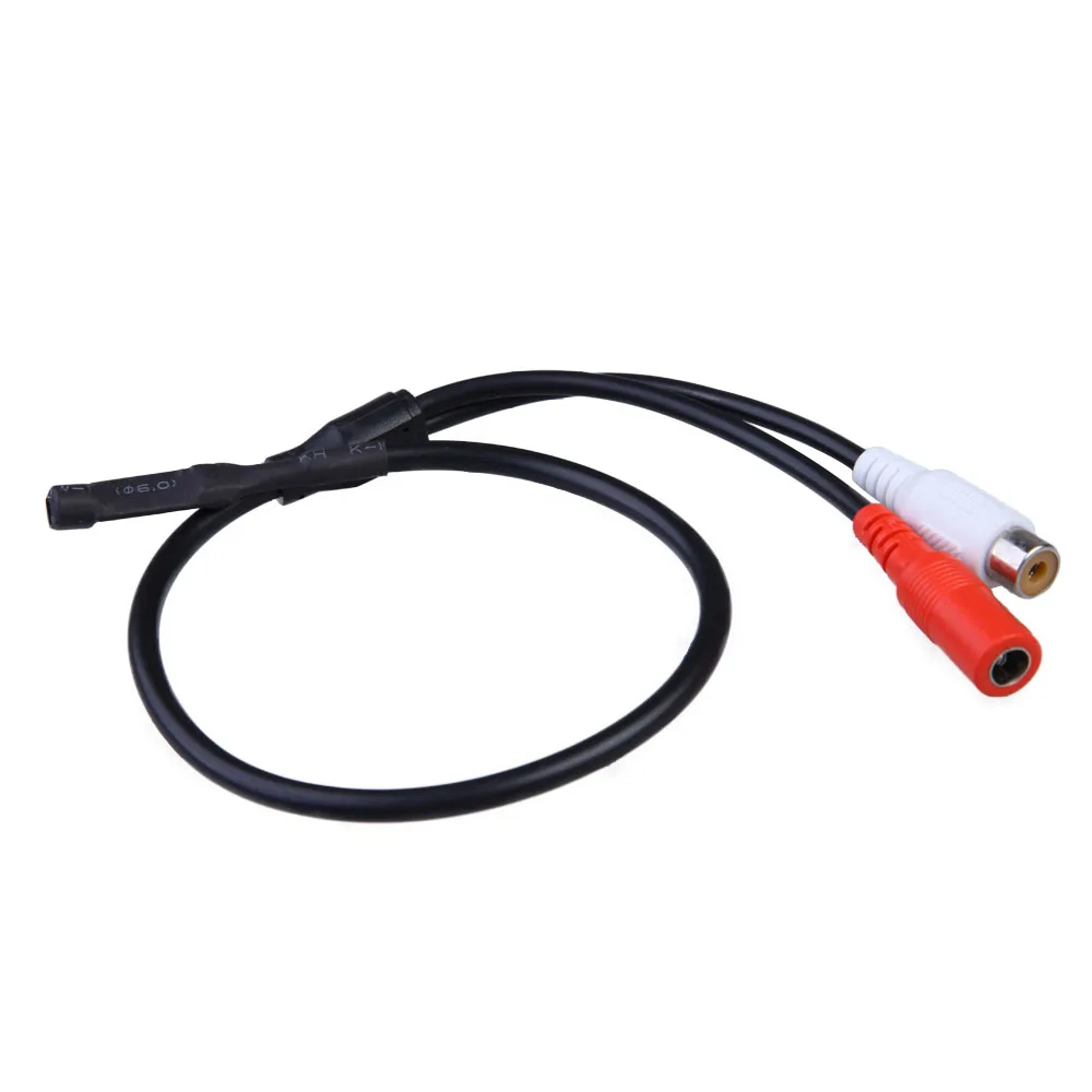 Mini Hidden CCTV Microphone Sound Monitor Audio Pickup Mic Pickup for Surveillance Audio DVR System CCTV Recorder