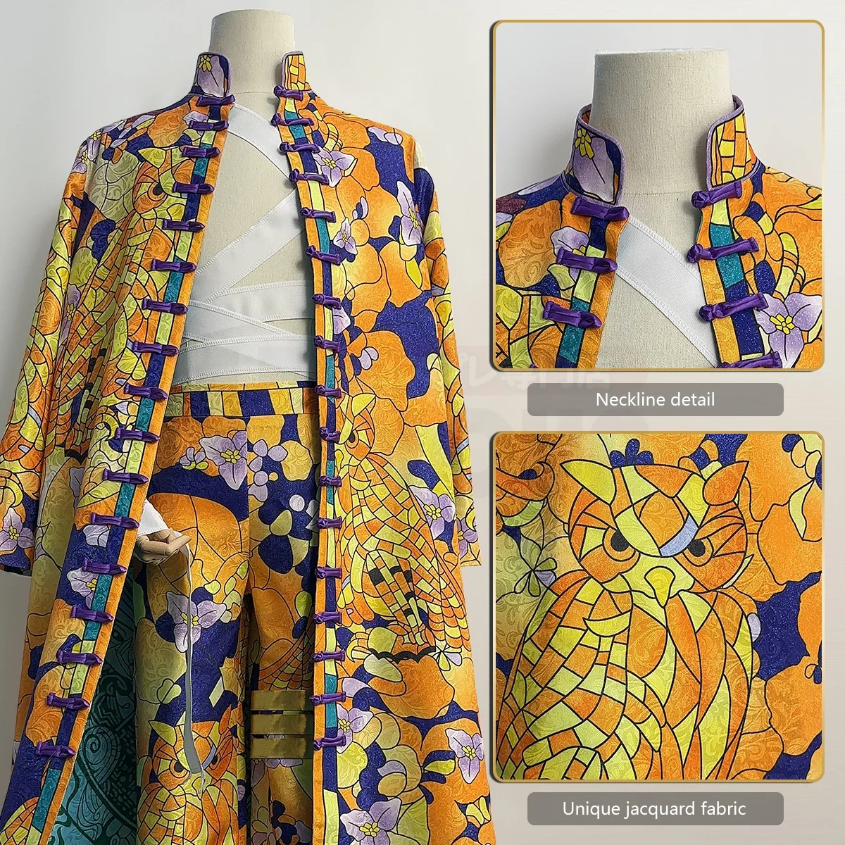 تأثيري طوكيو أنيمي تاكاشي ميتسويا تأثيري حلي معطف السراويل تجربة جديدة معرض غطاء سترة السراويل هالوين عيد الميلاد