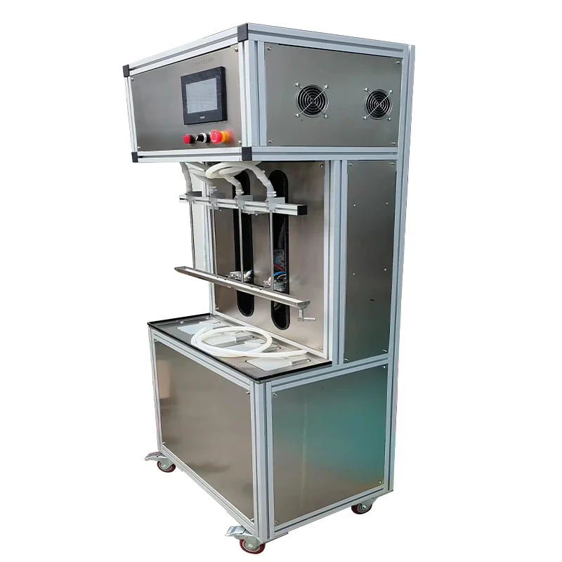 4 Head Semi-Automatic Steady Submersible Filling Machine 220V Detergent Dishwashing Liquid Beverage Oil Bottle Filling Machine