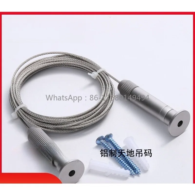 Wire Rope Hanging Code Billboard Painting Device Photo Frame Subtitle Strip Fixed Buckle Accessories Hanging Code