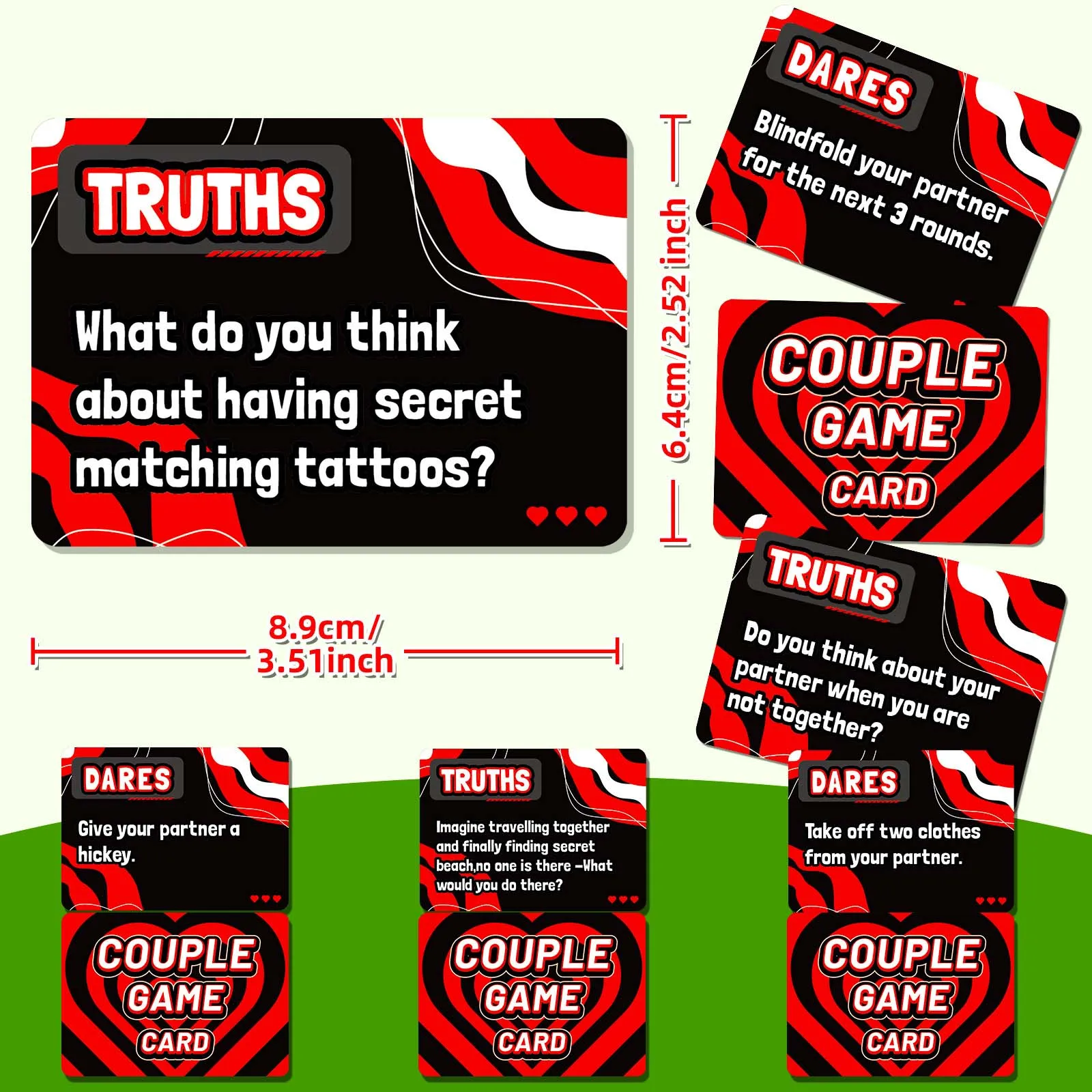 

Игровая ночная коробка с датой для пар 50, романтические карты Q и A, согревание сердца, говорящая стартовая игра для подарка на годовщину