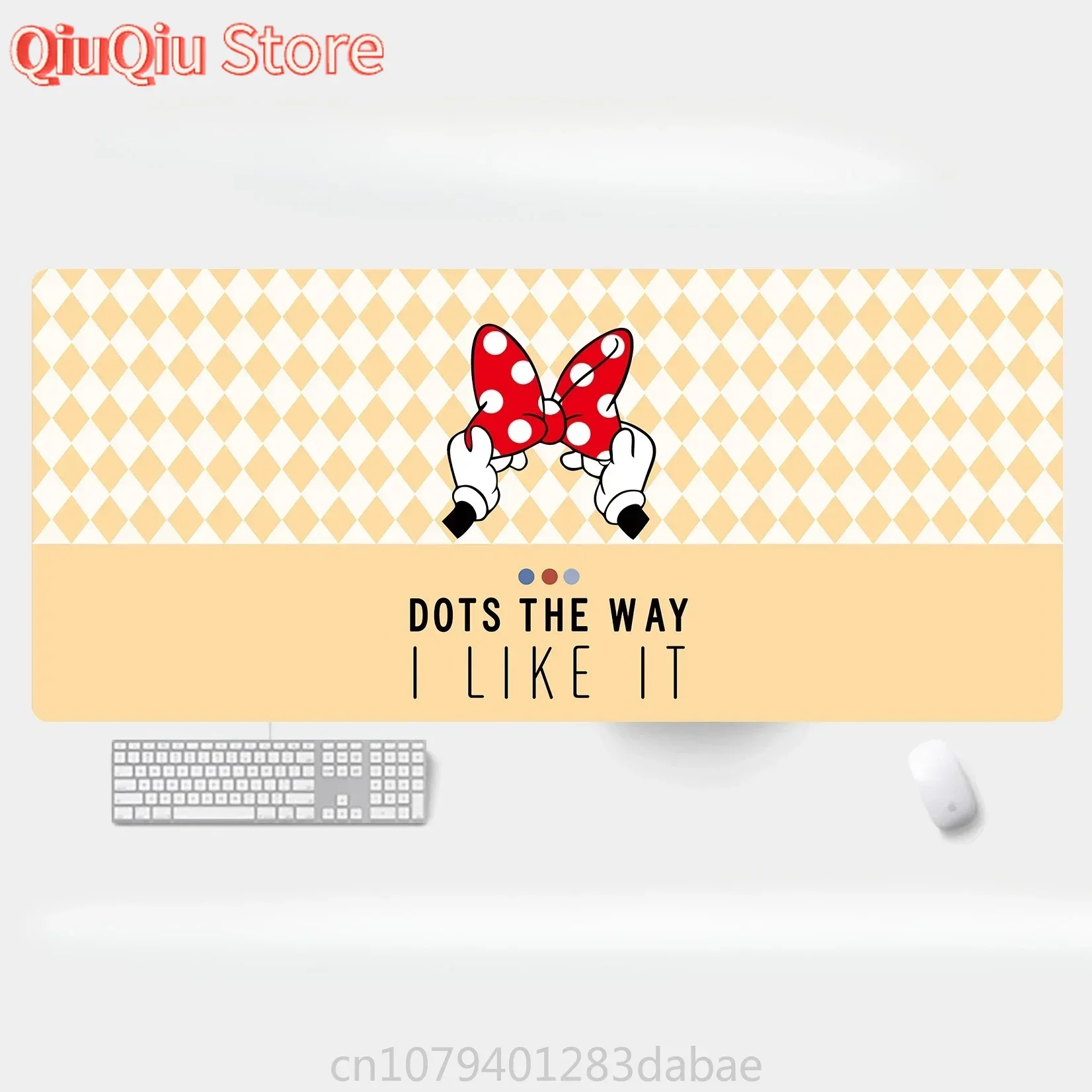 

Kid Desk MatDisney Princess Cartoon Mouse Pad Oversized PU Leather Material Snow White Cute Girl Office Computer Keyboard Pad Wa