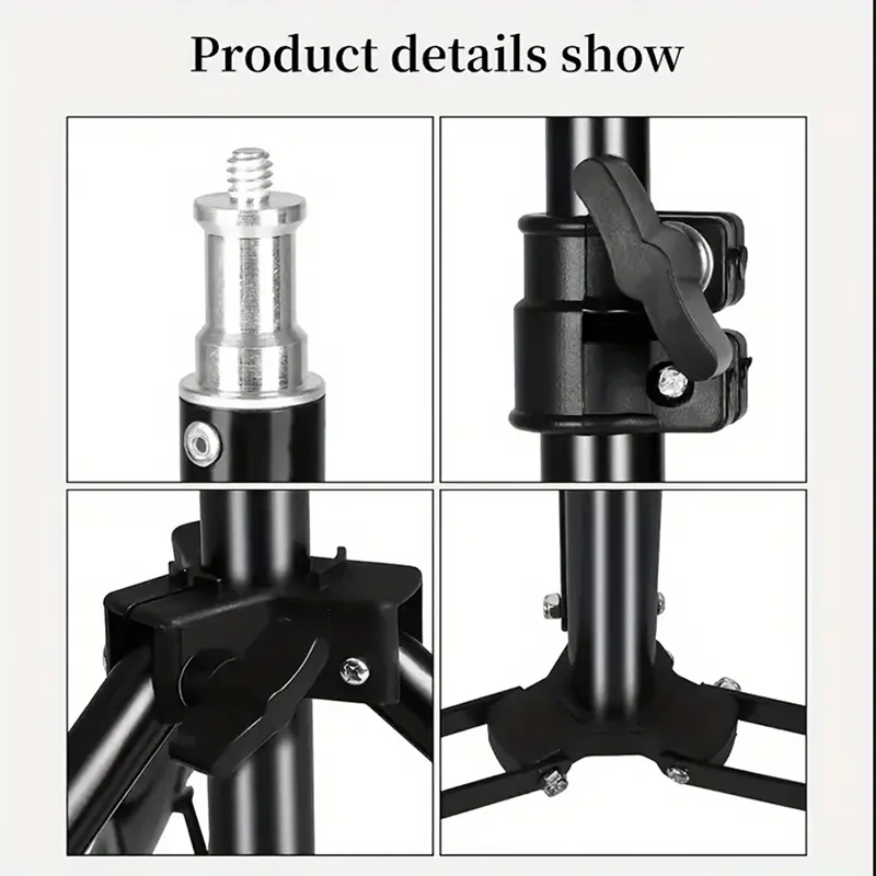 11 inch LED ring light with 43 inch tripod, USB power supply, resin lampshade, perfect for real-time streaming and makeup