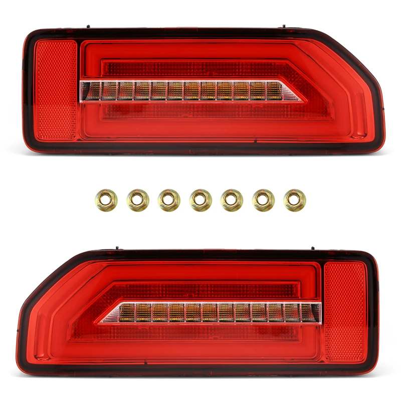 

1Pair LED Tail Stop Lamp Rear Parking Brake Turn Signal Reflector Taillight For Suzuki Jimny 2019-2022