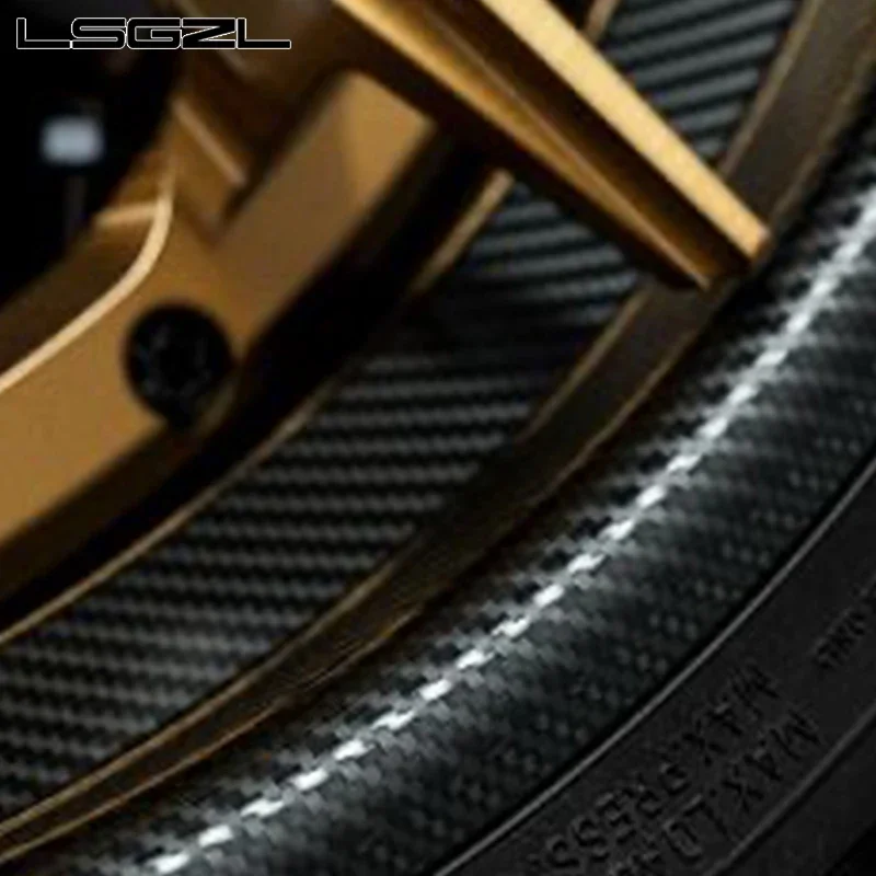 LSGZL Forged carbon fiber wheel 5x114.3 5x130 5x112 1517 18 24 22 19 26 inch rims sport car lixury Wheels For AUDI r8