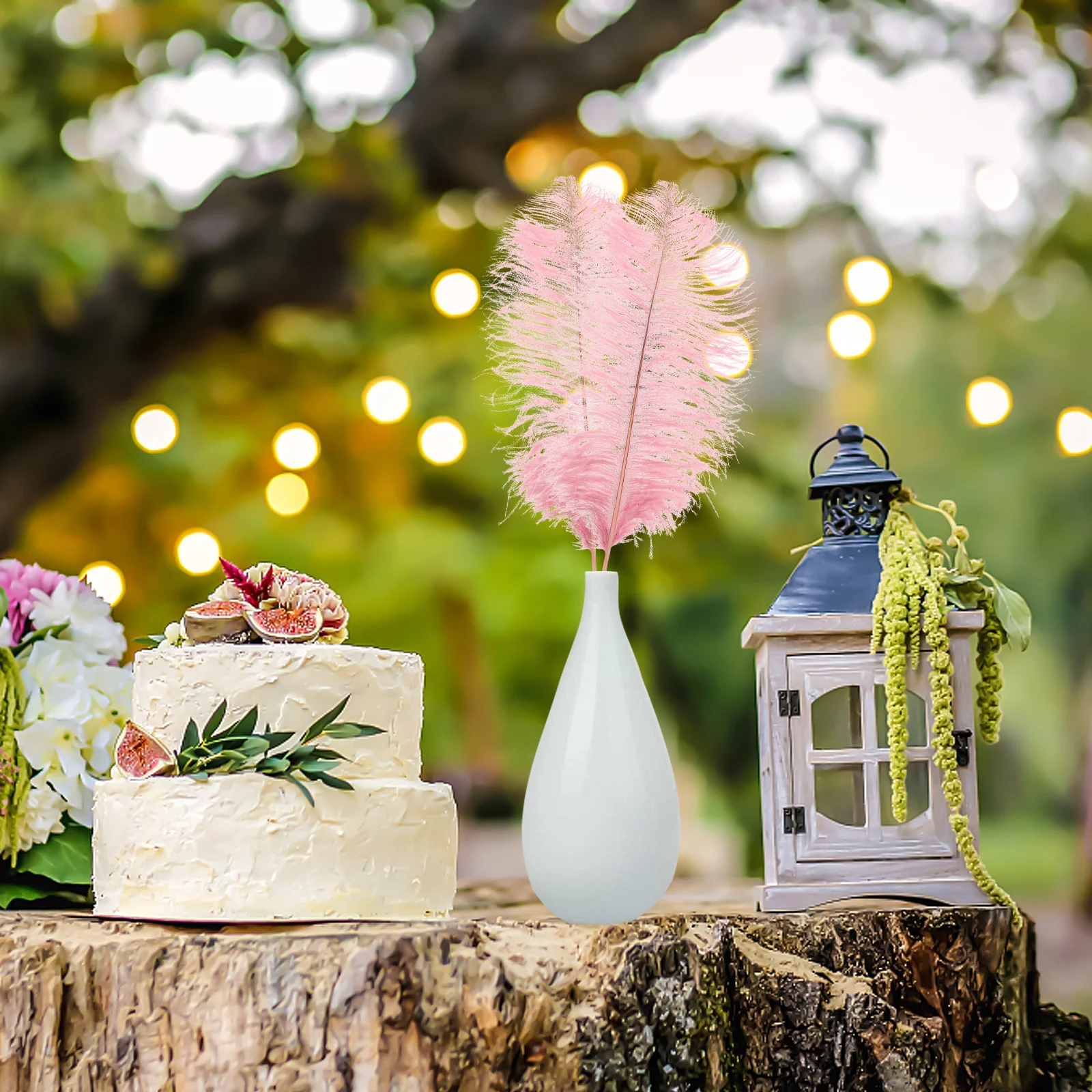 

2 pcs Decor Wedding For Party Romantic Photo Prop Lightweight Birds Garland Wall Art Craft Ornament