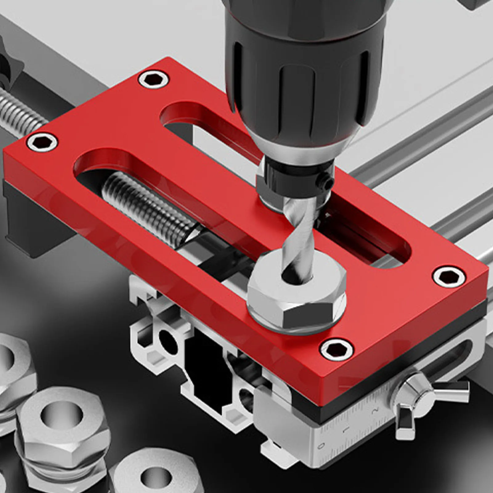 

Приспособление для крепления двери шкафа, алюминиевый сплав, несколько вариантов диафрагмы, позиционер для установки двери шкафа