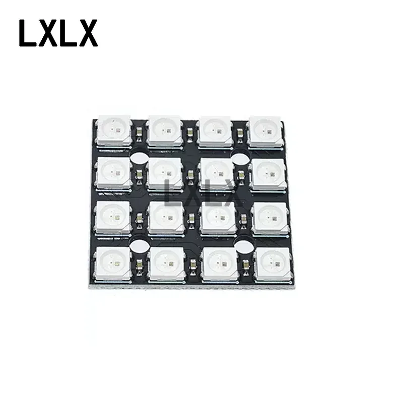 1pcs WS2812 5050 RGB LED Built-in Full Color Driver Phantom Light Development Board Module Square Circle Ring Bar LED Light