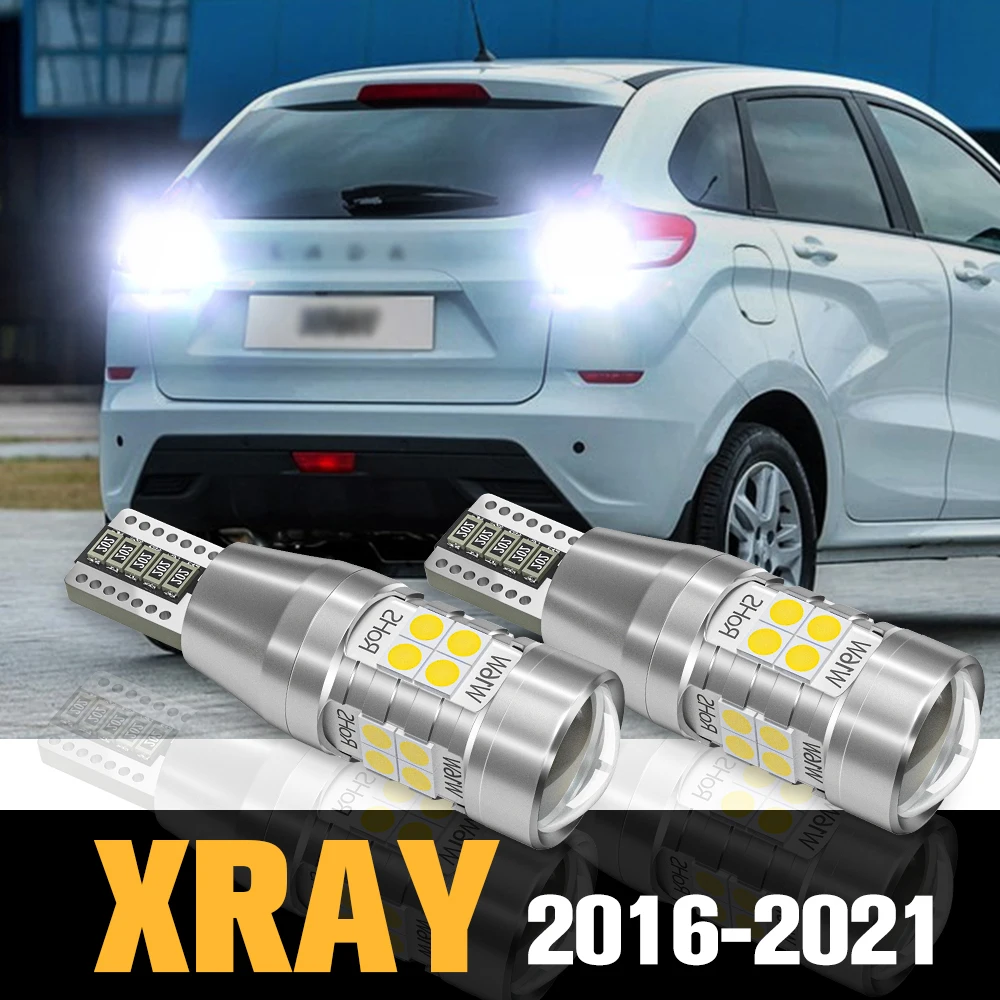

2pcs Canbus LED Reverse Light Backup Lamp Accessories For Lada XRAY 2016 2017 2018 2019 2020 2021