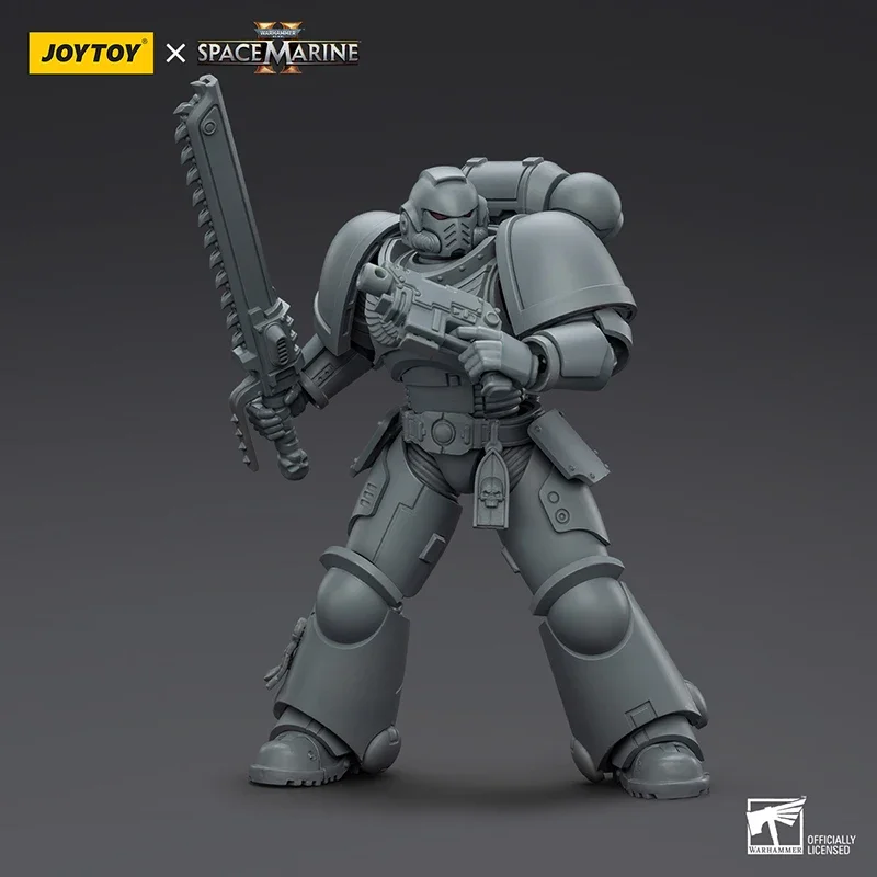 

JOYTOY Dark Source Space Marine Arbitrator Gray Model DIY Equipment Library Special Edition 1:18 Anime Figure Collectible