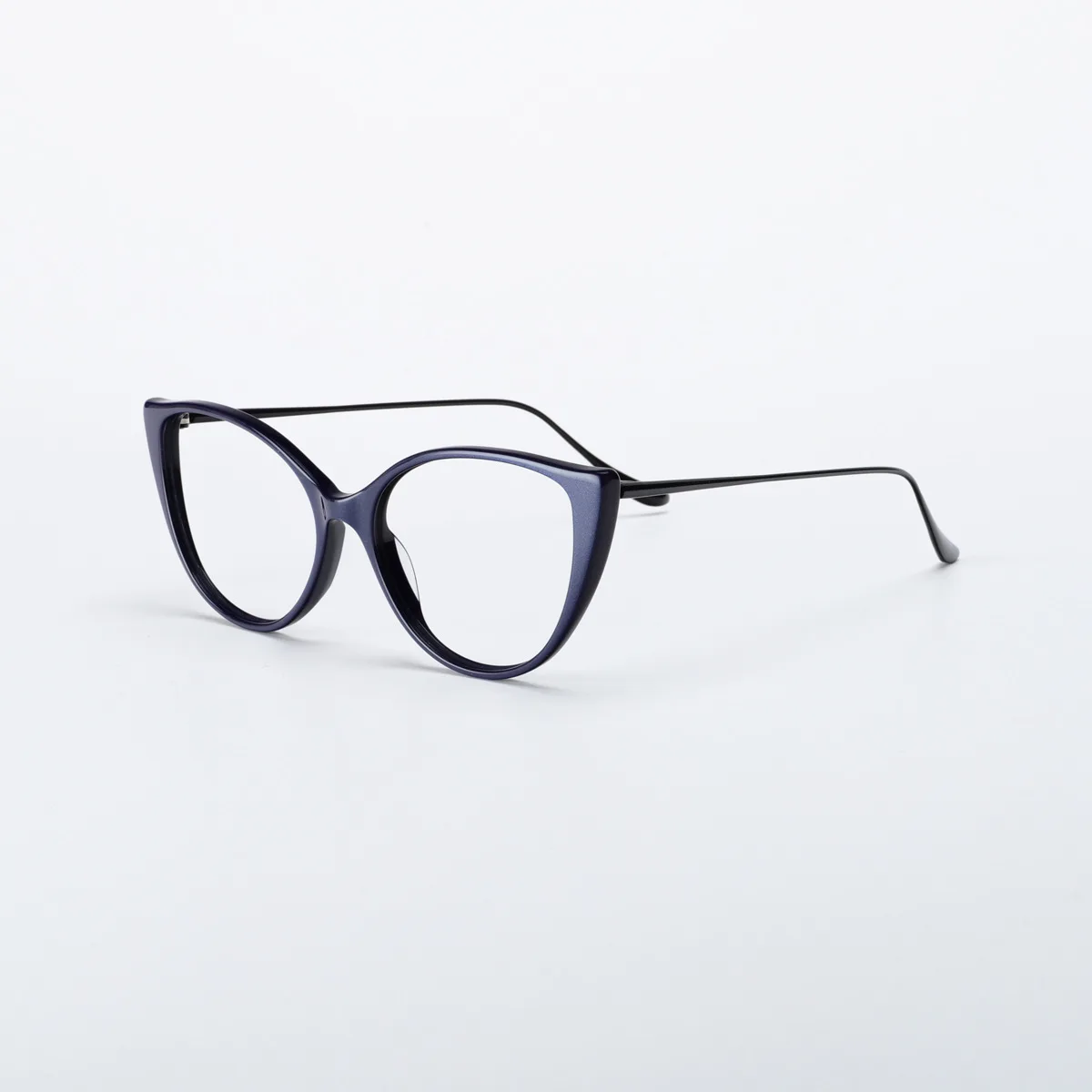 KUXA Mode Cat Eye Bril Acetaat Vrouwen Optische Brillen Recept Bijziendheid Verziendheid Lezen Progressieve Brillen Recept