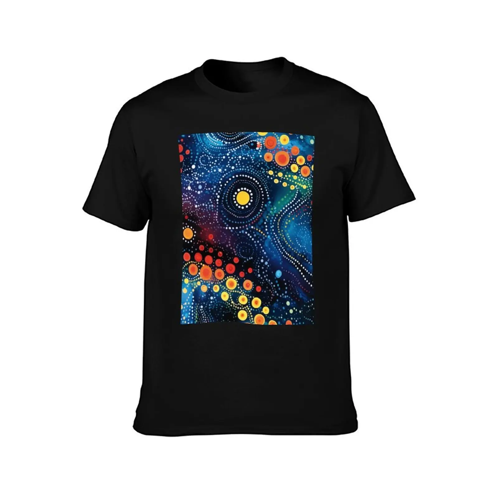 Aboriginal-dotted-Art-06 T-Shirt Lightweight Gym Training T-Shirt