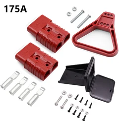2PCS For SB175A 175A 600V Plug Cable Terminal Battery Power Connector Kit Quick Plug With Bracket and Handle