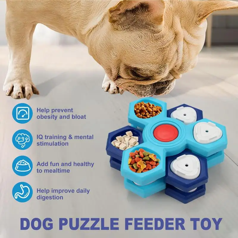 4 Layers Slow Feeder Dog Bowl Dishes Anti-Choking Stop Puppy Food Water Bowl For Dog Cat With Non Slip Base Fun Pet Feeding Bowl