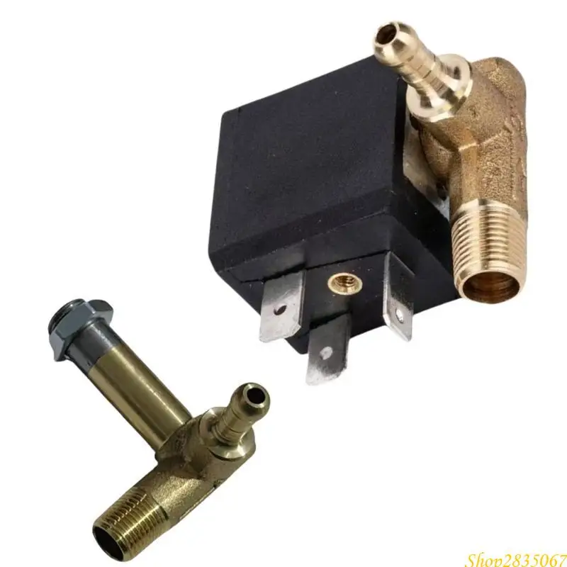 2035 Steam Solenoid Valves Brass Steam Hot Water Normally Closed Valves 2 Position 2 Way Solenoid Water Valves Enduring 831F
