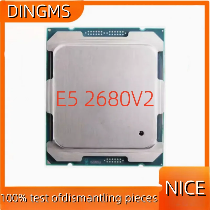 Used Intel Xeon E5 2680 V2 Processor 2.8GHz LGA 2011 SR1A6 C2 2680V2 CPU