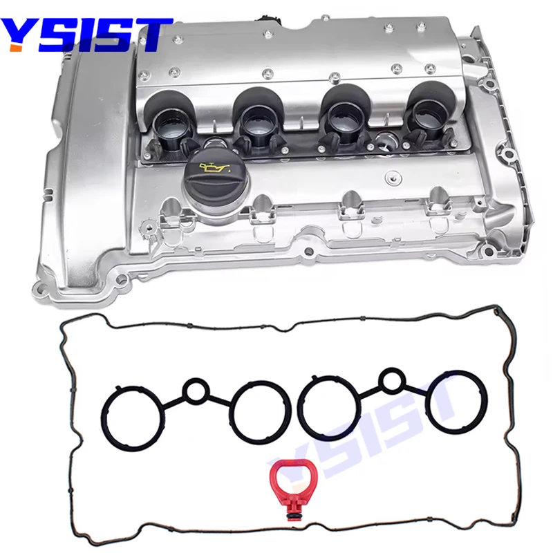 

Aluminum Engine Valve Cover for Citroen C4 C5 DS3 DS4 DS5 for Peugeot 207 208 308 508 3008 5008 RCZ 1.6 16V THP EP6, V759886280