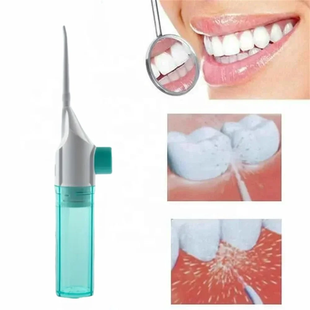 High Pressure Water Toothpick Manual Portable Household Oral Irrigator Dental Water Flosser for Teeth Stain Residue Cleaning gallery 5