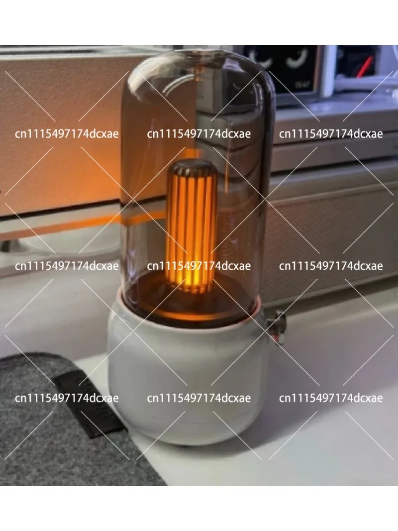 LED Flame Candle Light Desktop Night Lamp, Touch Dimmable Atmosphere Table Lamp for Home Decor, Holiday Gift